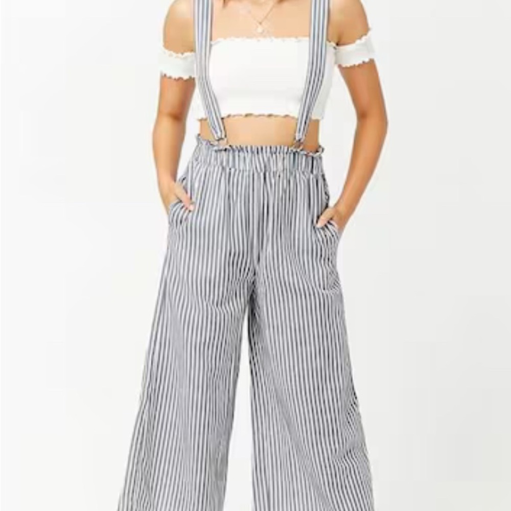 Forever 21 Striped Women's Jumpsuit size S